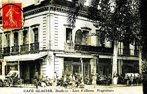 Boufarik - Cafe glacier Leon Valienne - 1907